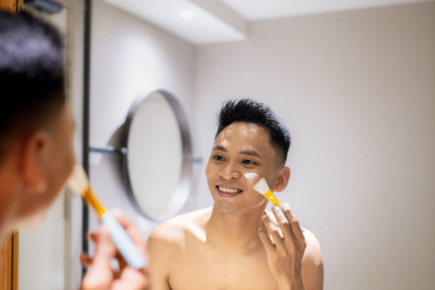 Sensitive skin men